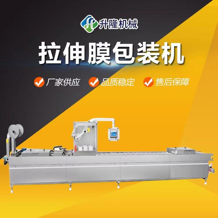 寬粉拉伸膜包裝機(jī) 地瓜干全自動(dòng)拉伸膜機(jī)  預(yù)制菜全自動(dòng)包裝機(jī)