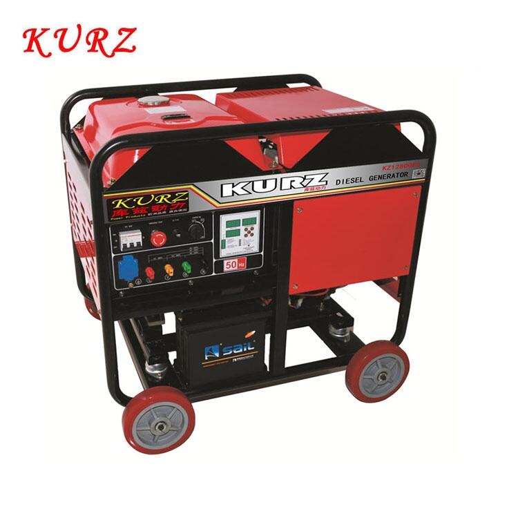 日照庫茲10KW三相柴油發(fā)電機廠家價格