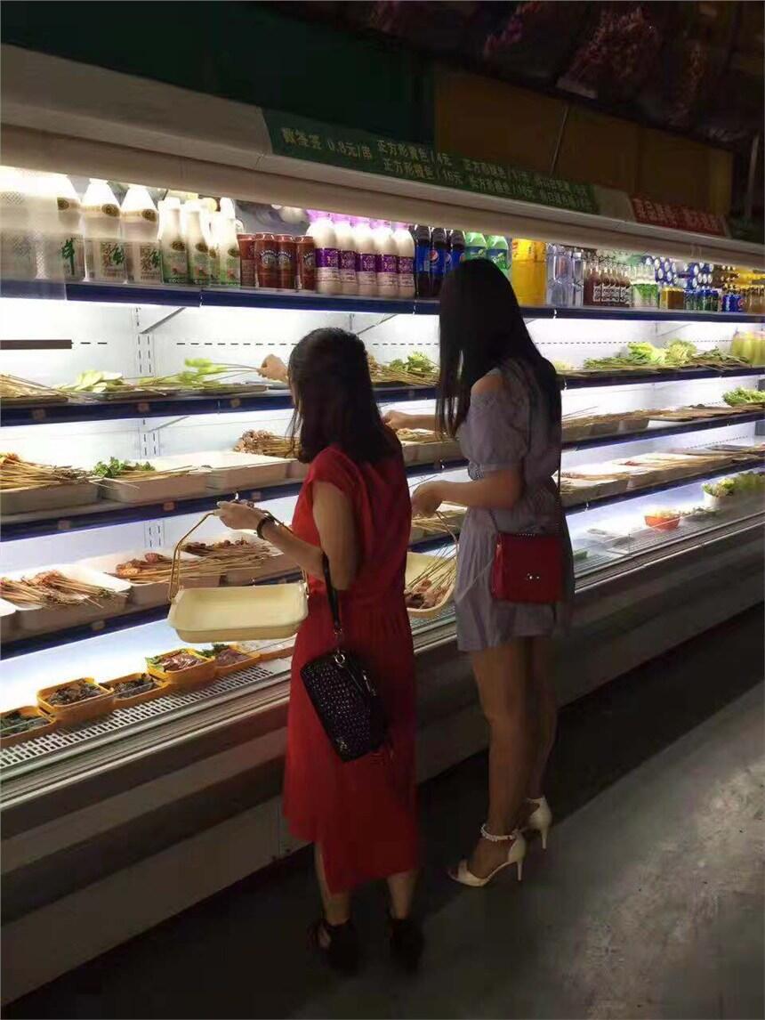 串串點菜柜保鮮柜工廠定制批發(fā)銷售華南城實體店