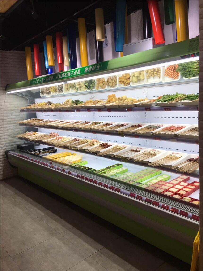 開封風(fēng)幕柜【火鍋店專用風(fēng)幕柜】