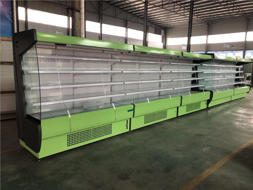 鄭州專業(yè)定做大型超市風(fēng)幕柜【商超冷鏈的廠家】
