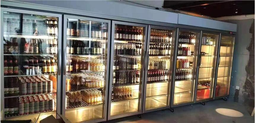 飲料店奶茶店冷藏柜冰柜冷風(fēng)柜風(fēng)幕柜