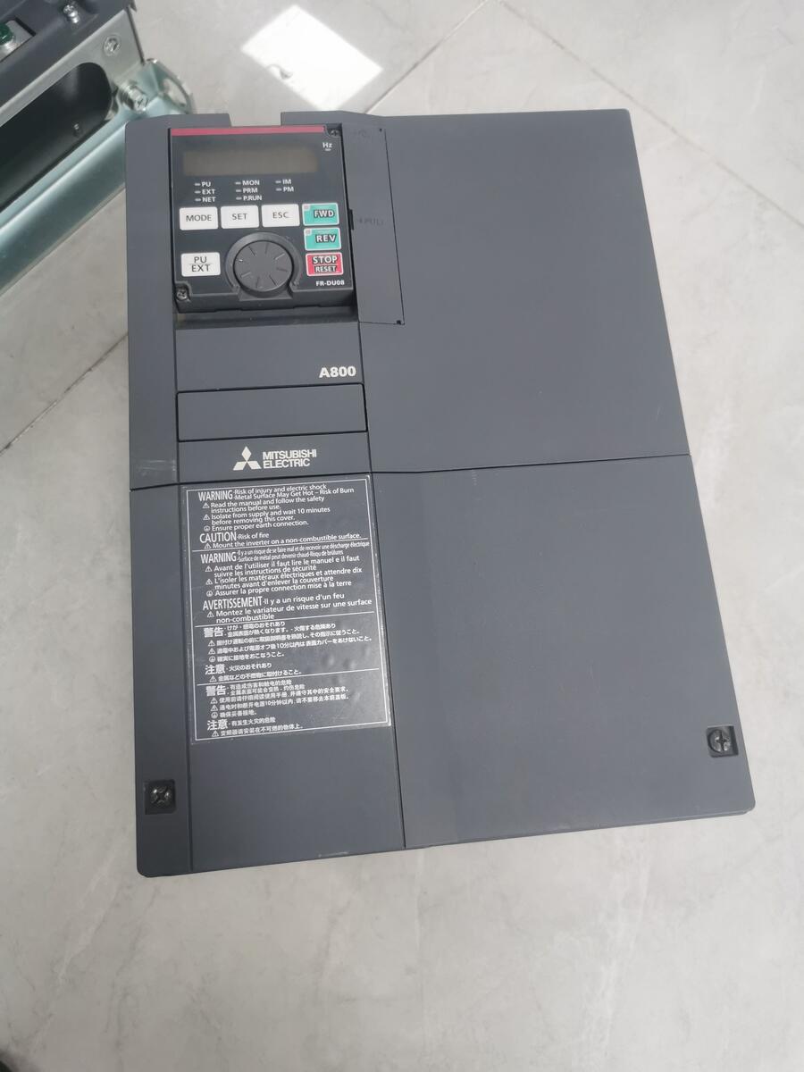 三菱FR-A840變頻器報(bào)警，電流過載怎么維修
