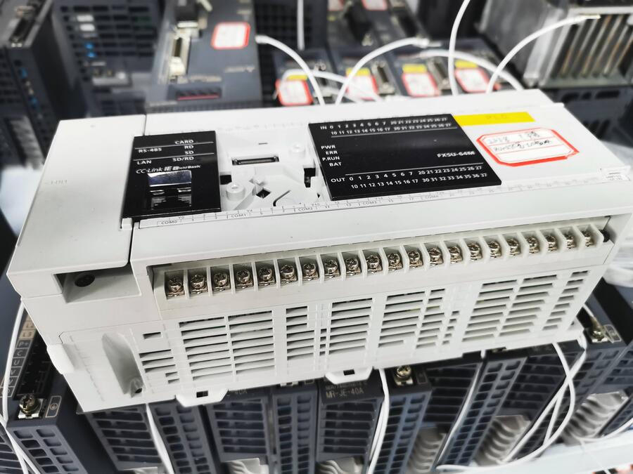 三菱FX3U-128MT/ES-A輸入輸出點(diǎn)維修，無錫菱光維修站