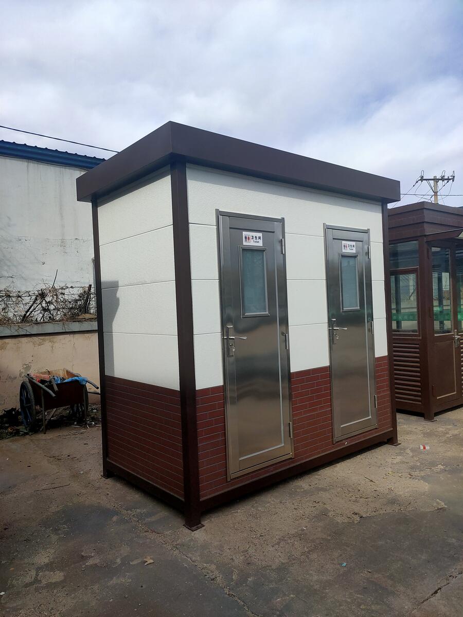 遼中臨時(shí)用崗?fù)?沈陽(yáng)戶外移動(dòng)廁所 夜市雙人位公廁 支持定做