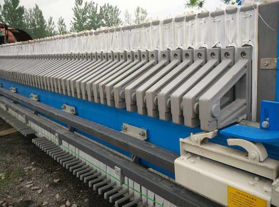 打折二手板框壓濾機	二手100平方隔膜壓濾機