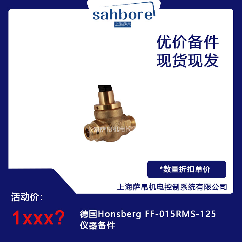 德國 Honsberg FF-015RMS-125 儀器備件 議價