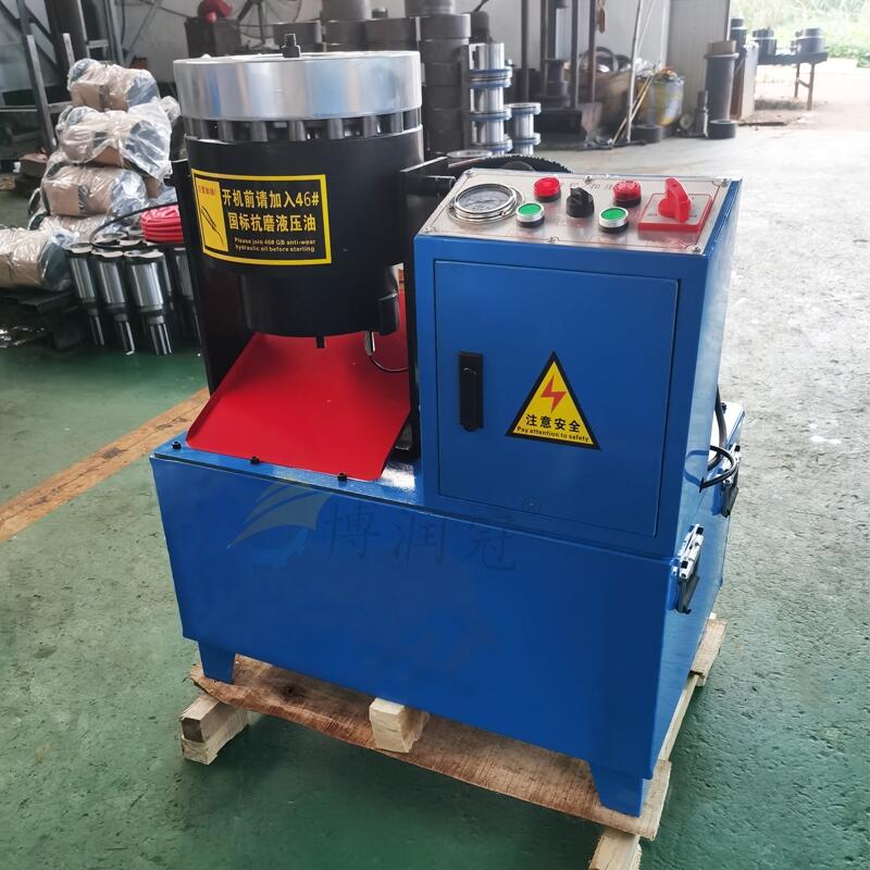 高壓油管鎖管機 博潤冠鍍鋅鋼管縮口機 膠管扣壓機