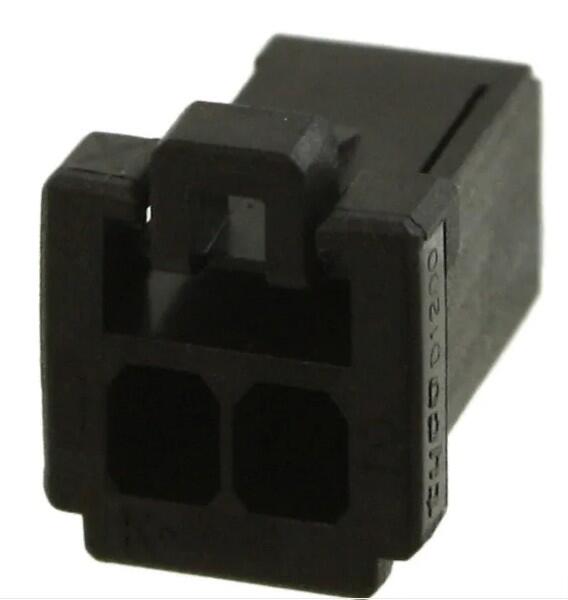 4P汽車(chē)連接器1-1871465-2正品TE黑色雙排膠殼