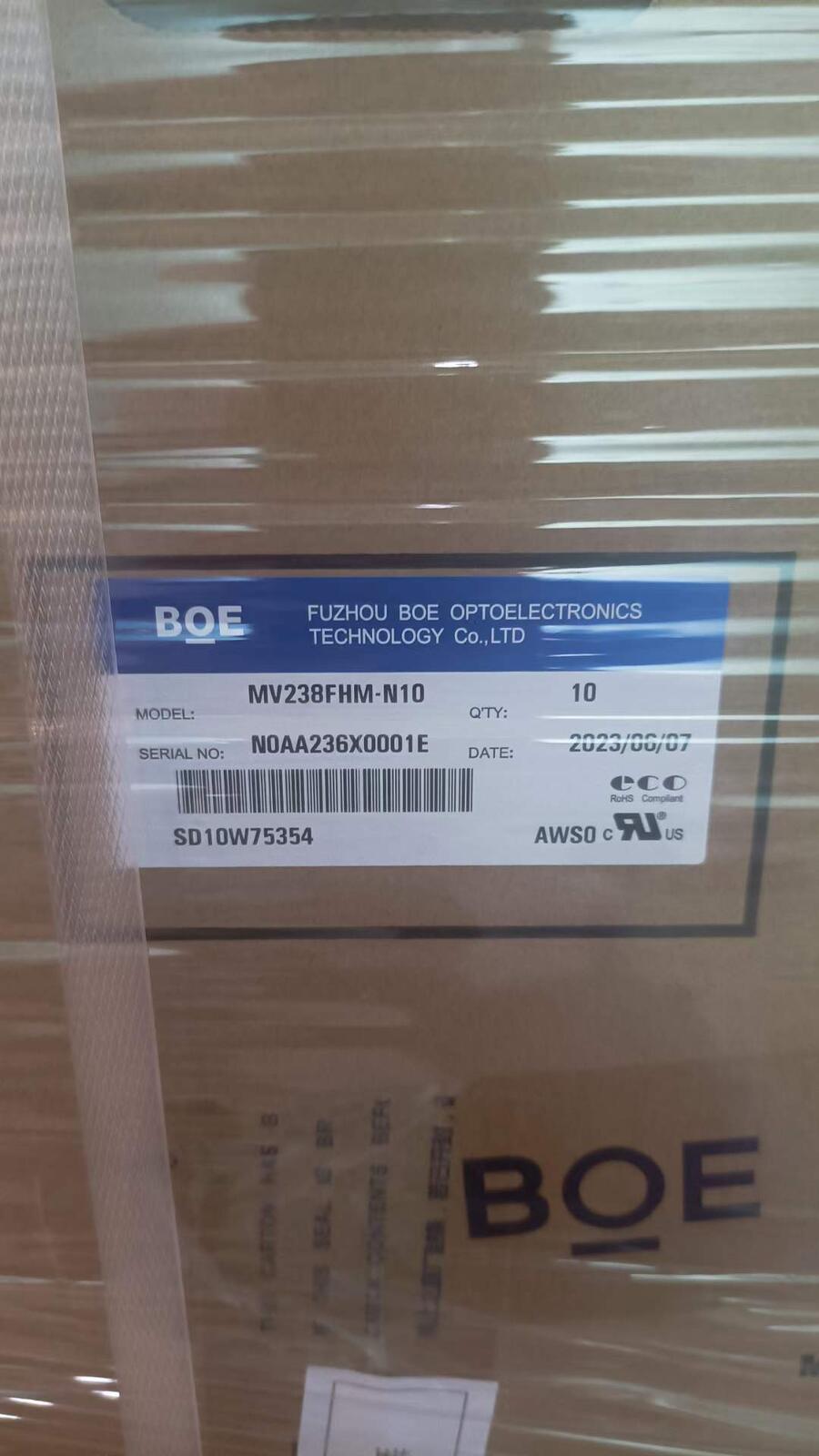 BOE 23.8寸原裝模組MV238FHM-N10左右鎖