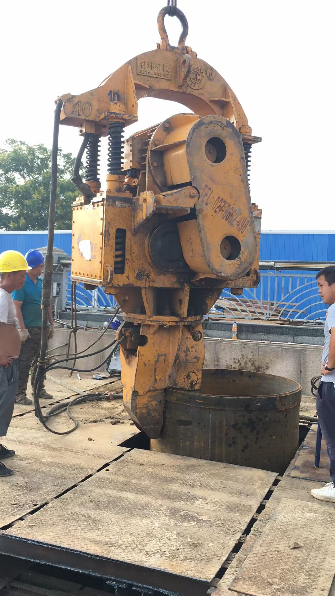湖北省君環(huán)機械振動錘出租設備齊全