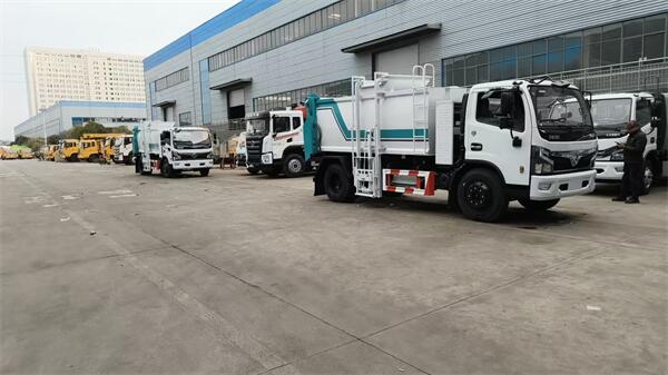 新能源藍牌餐廚垃圾車混動餐廚垃圾車那個品牌好