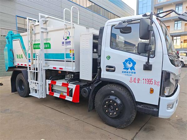 新能源二手廚余垃圾清運(yùn)車混動廚余垃圾清運(yùn)車工廠在哪