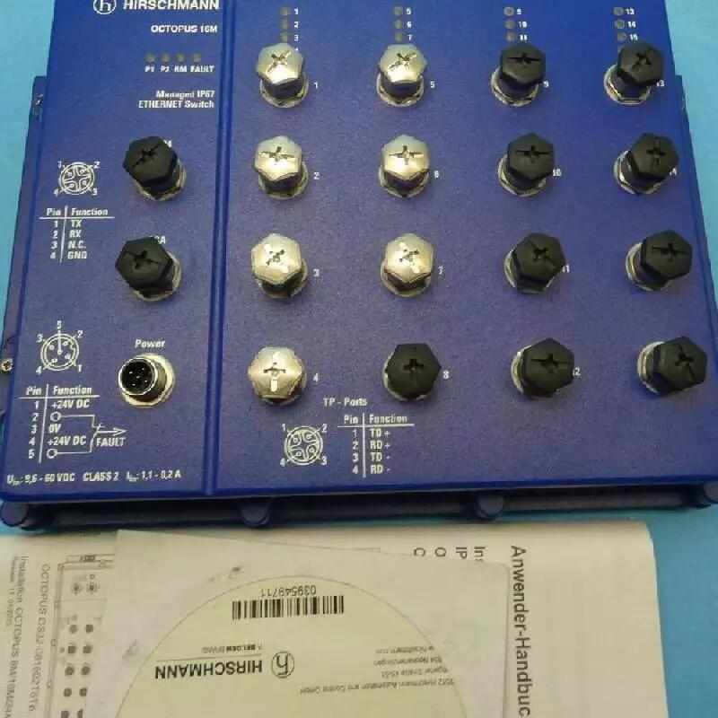943912001 OCTOPUS 16M IP67 16口百兆網(wǎng)管交換機(jī)