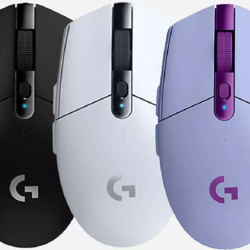 羅技G102 G304 二代有線游戲鼠標機械rgb流光燈電競***