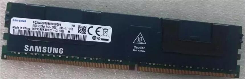 M393A8K40B21-CTC 64G PC4-2400T-RA1-11-DC0內存