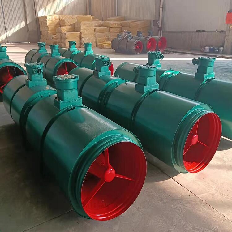 安運礦用風機廠家供應FBD7.1/2X37變頻局部通風機