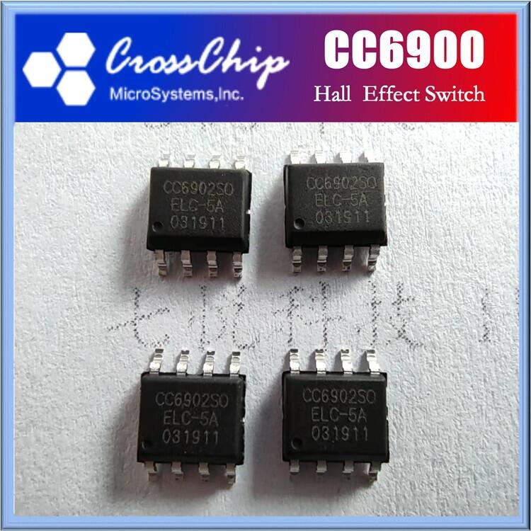 CC6900SO-05A 低電壓霍爾電流傳感器替代ACS711 霍爾IC