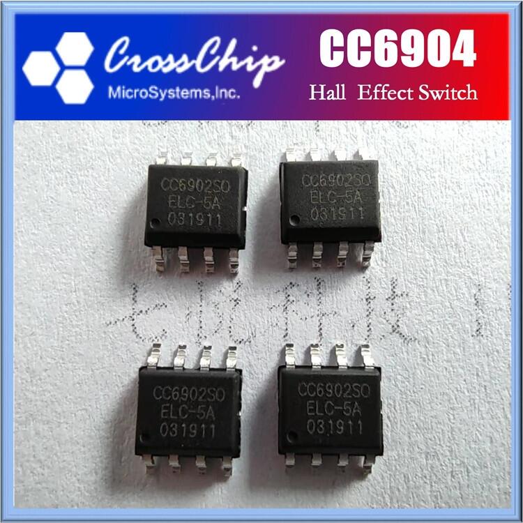 上饒霍爾傳感器 CC6904 儲(chǔ)能逆變器霍爾電流傳感器 SOP8霍爾傳感器
