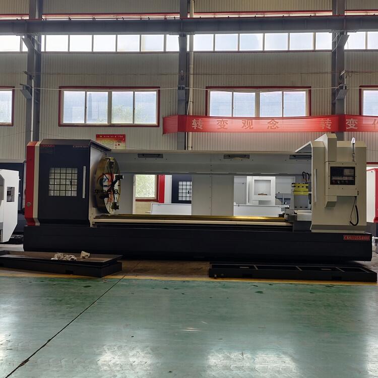 華中臺(tái)旭61125數(shù)控車床臥式重型切削大孔徑車床