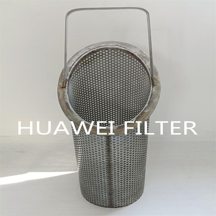 HUAWEI供應化工廠不銹鋼籃式過濾器