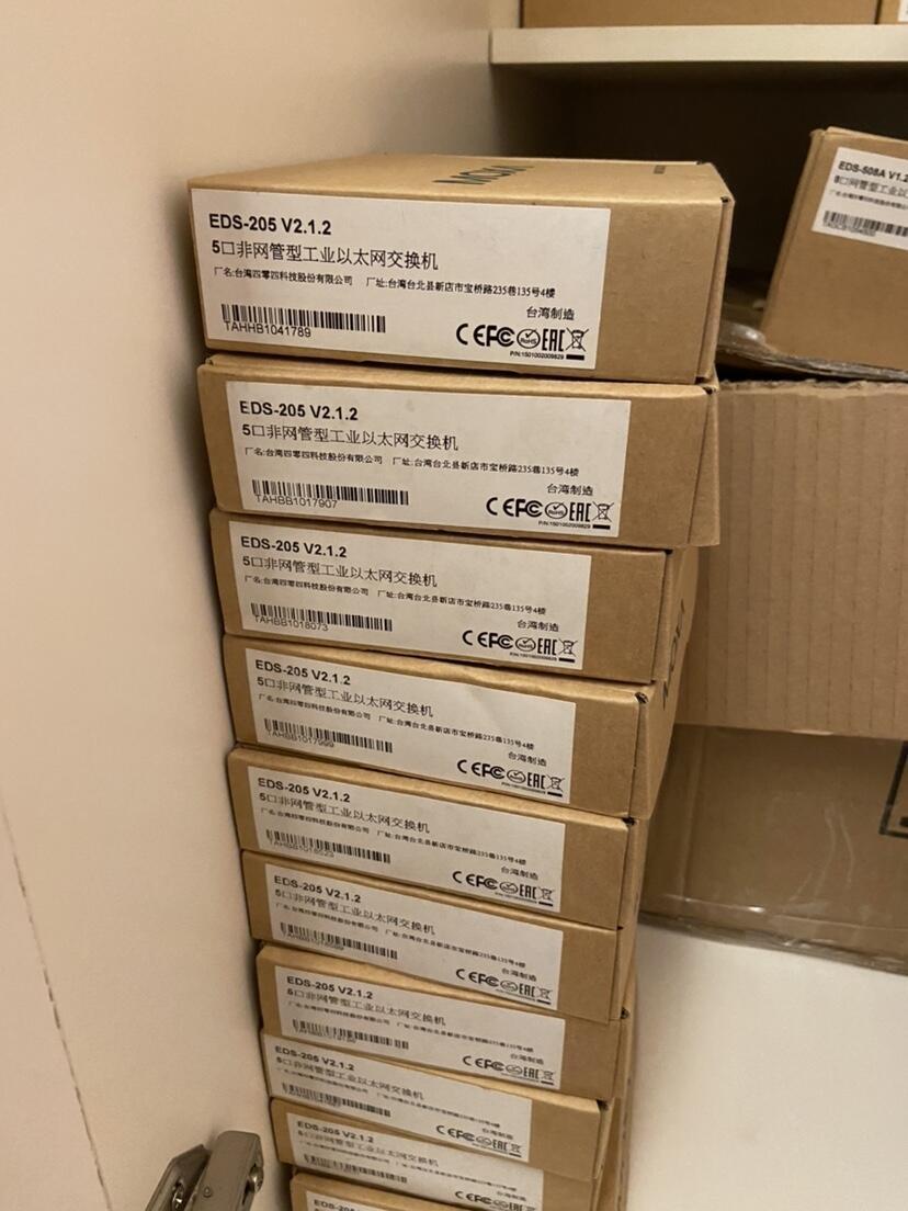 MOXA交換機常備庫存EDS-208A-T高質量廠家直銷