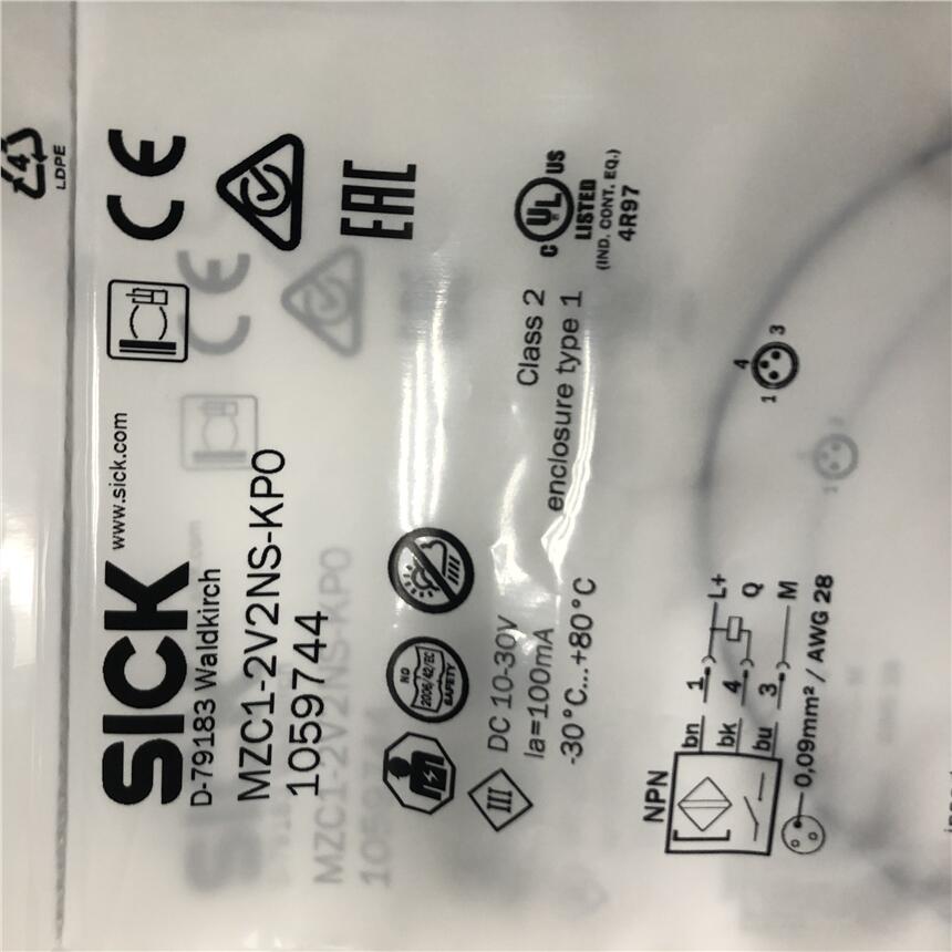 德國西克SICKC型槽氣缸傳感器MZC1-2V2NS-KP0 訂貨號: 1059744