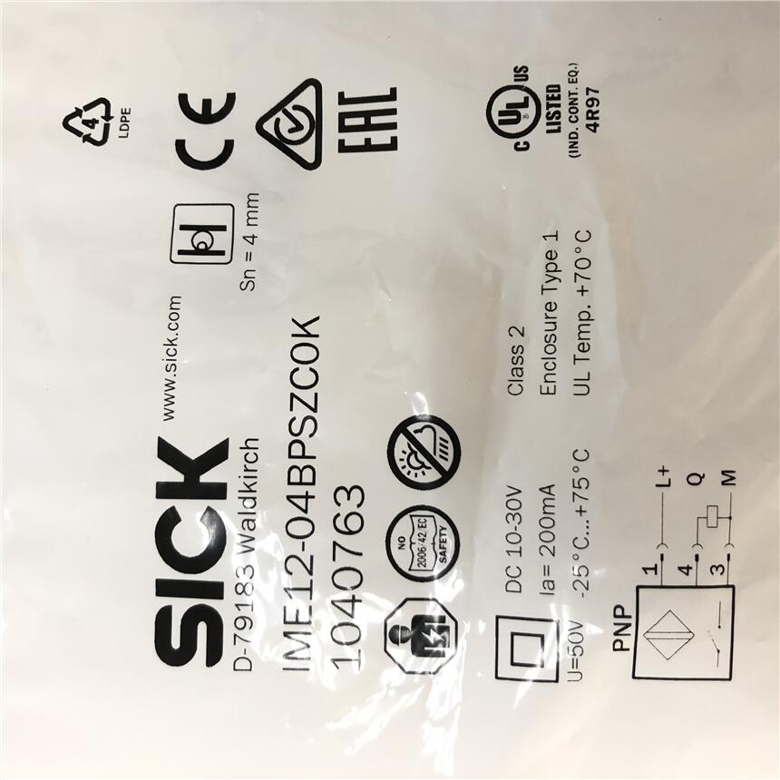 電感式接近傳感器IME08-04NPSZT0S德國(guó)西克SICK訂貨號(hào): 1040886