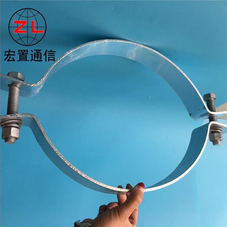 光纜金具廠家供應(yīng)光纜桿用緊固件單邊抱箍BG-300OPGW光纜抱箍一件代發(fā)