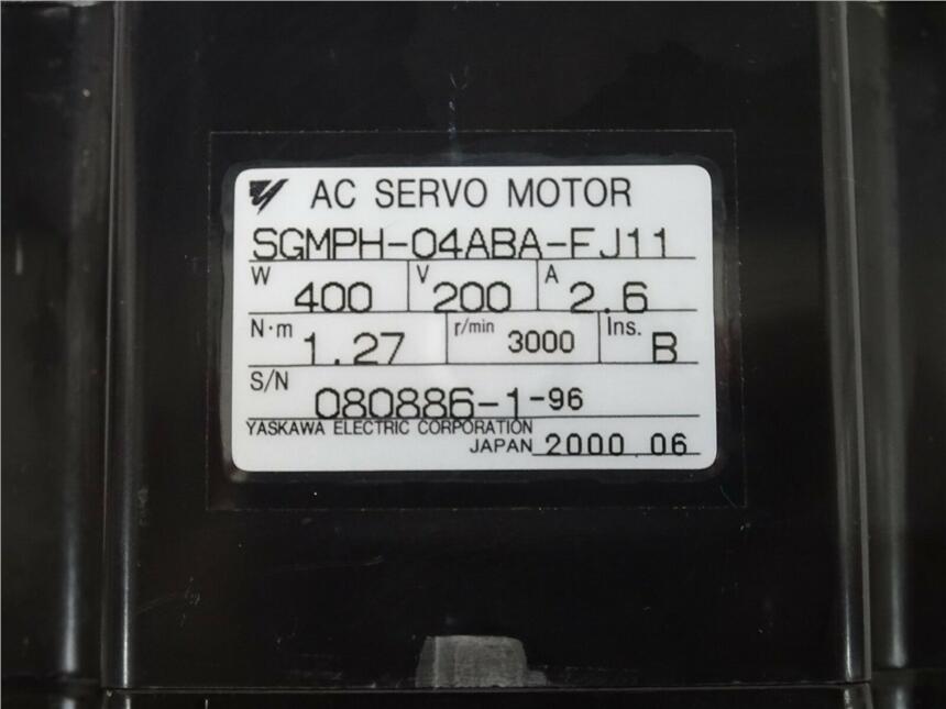 安川 SGMPH-04ABA-FJ11 伺服電機
