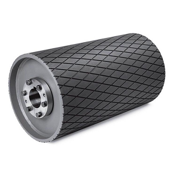 山西聚氨酯耐磨滾筒包膠  品牌美奐