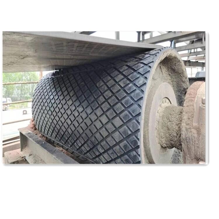 山西阻燃菱形橡膠板包膠滾筒  美奐品牌