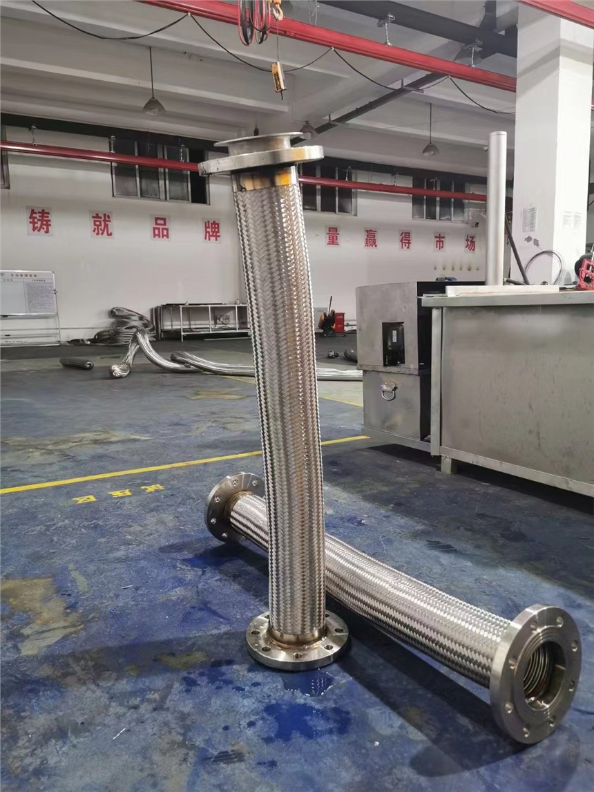 不銹鋼法蘭波紋管金屬軟管蒸汽管高溫高壓金屬波紋軟管泵用軟連接