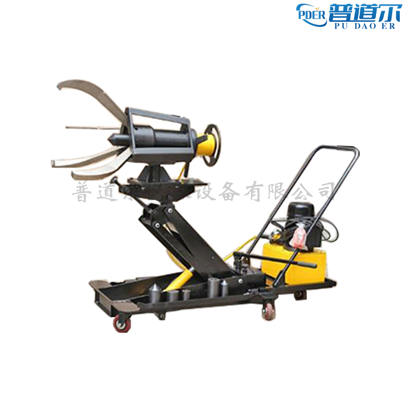 車載大型液壓拉馬LA50L337全電動(dòng)升降防滑拔輪器