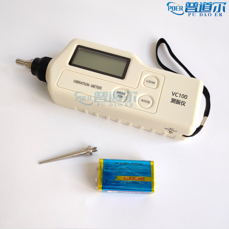 現(xiàn)貨數(shù)字式測振儀VC100機械振動測量表輕巧