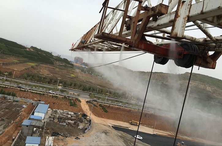 臨滄塔吊噴淋降塵系統(tǒng)圖片