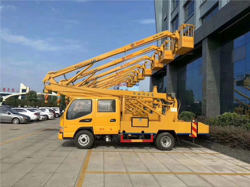 鐘祥東風(fēng)江鈴14米16米18米高空作業(yè)車便宜多少錢