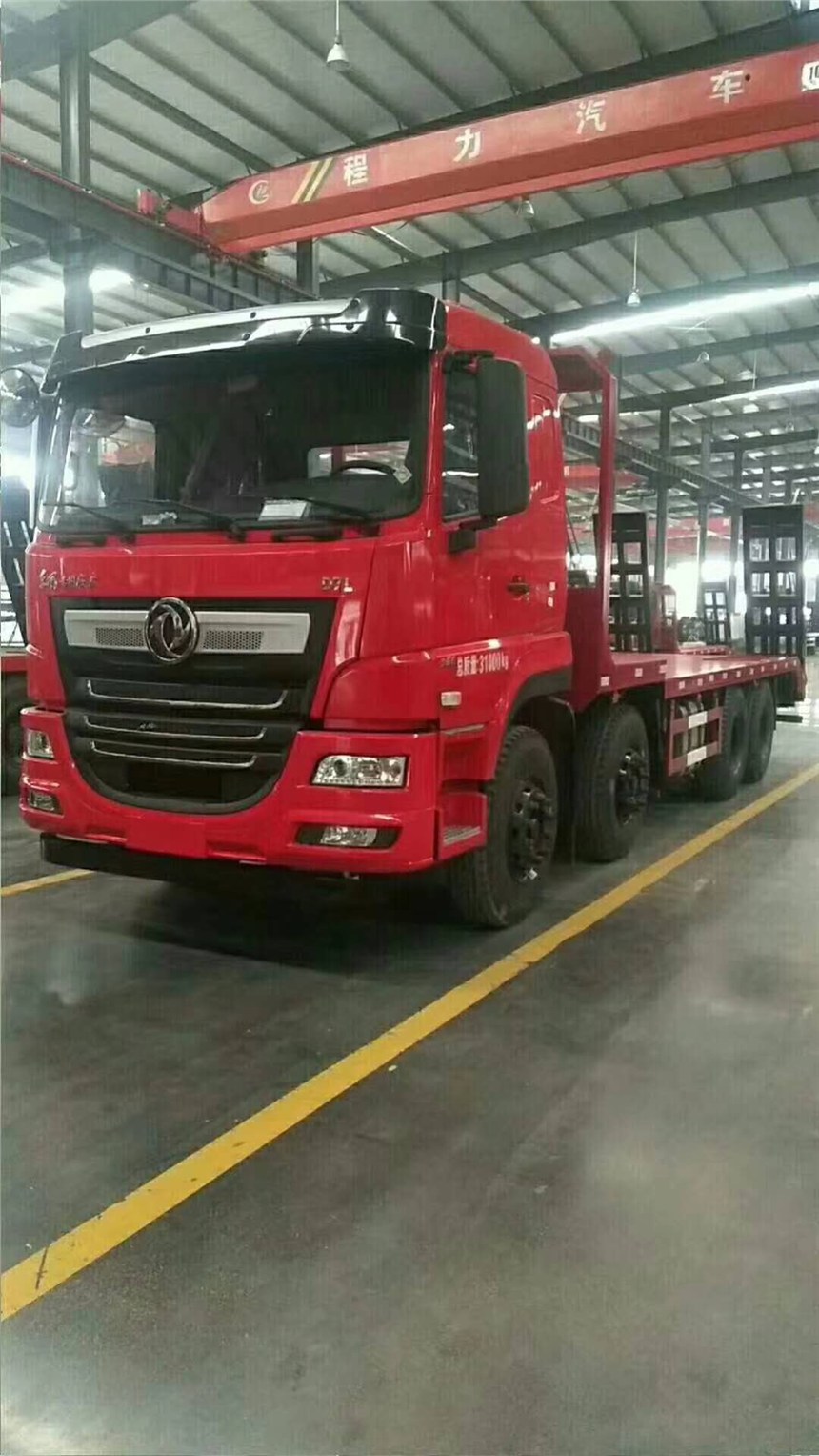 東風D7L前四后八平板拖車