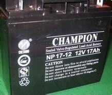 冠軍蓄電池NP17-12 12V-17AH參數(shù)及價格