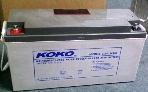 KOKO可可蓄電池6GFM150報(bào)價(jià)及參數(shù)