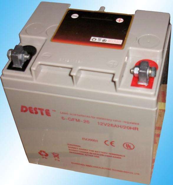 戴斯特蓄電池6-GFM-26 12V26AH規(guī)格及參數(shù)