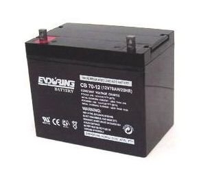 恒力蓄電池CB70-12 12V70AH技術參數