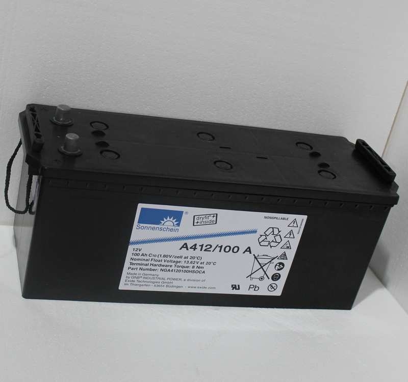 德國陽光蓄電池A412V100AH12V100AH工業(yè)機房應急照明UPS電源包郵