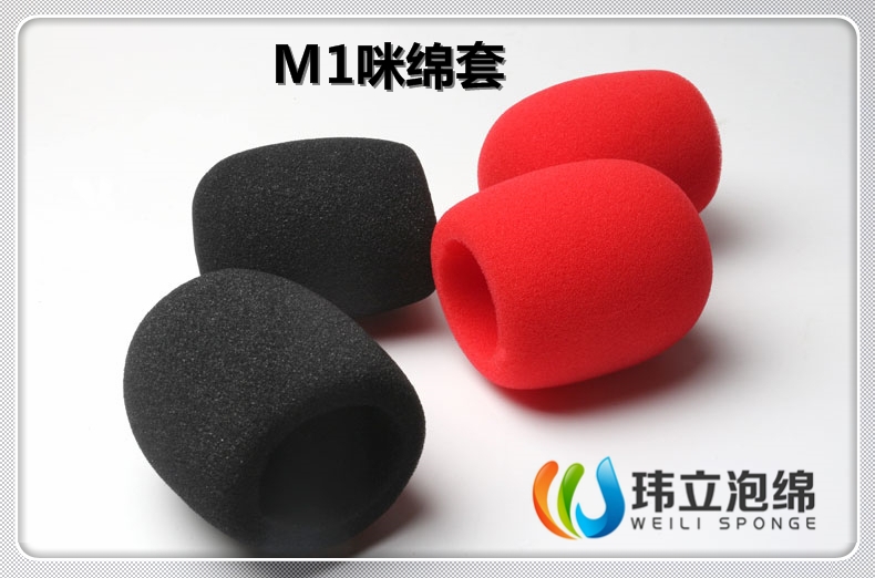 頭戴式耳機(jī)專用咪綿套 防風(fēng)海綿套廠家直銷
