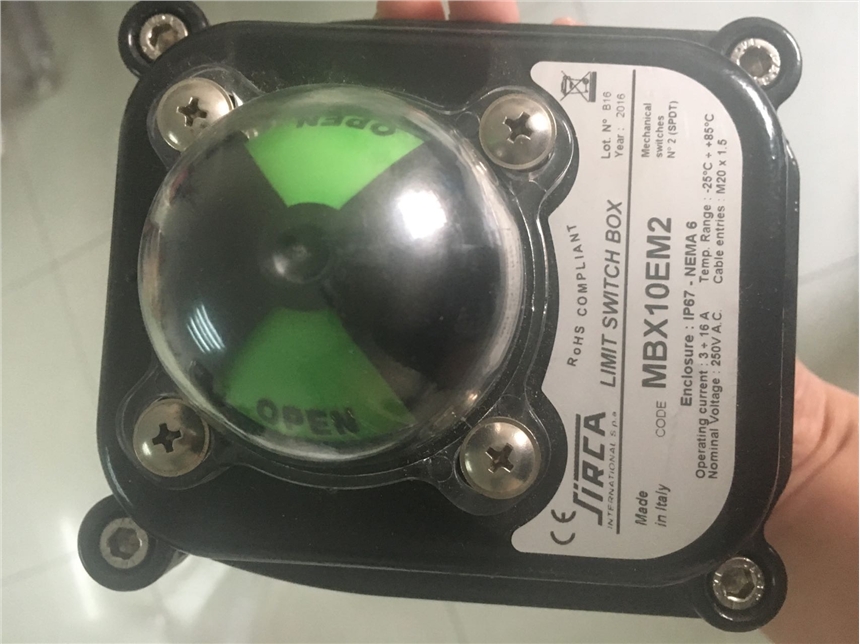 意大利SIRCA MBX10EM2限位開關(guān)盒