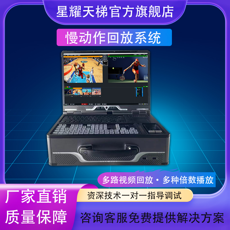 慢動作回放系統(tǒng)體育賽事游戲直播影視制作多倍速播放多路視頻回放