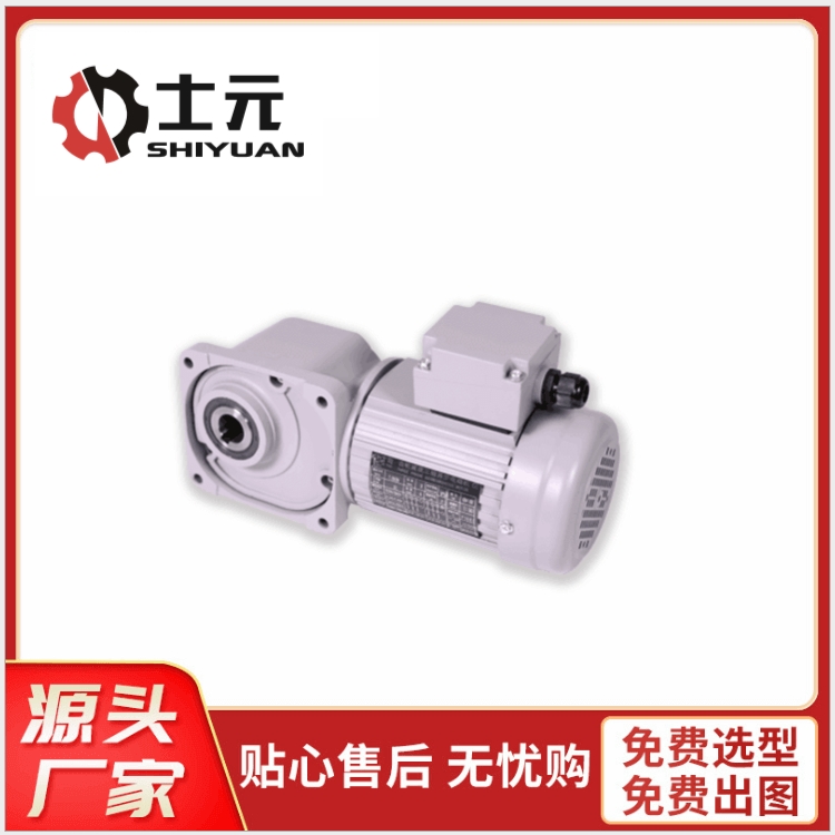 小型直角減速電機廠家-士元直角減速機