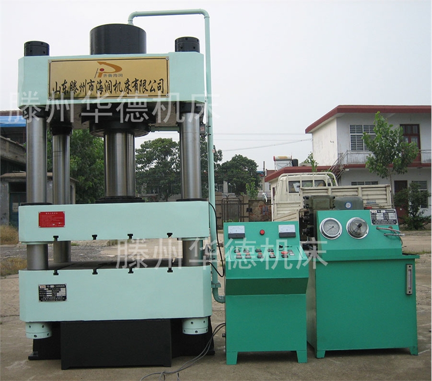 Y32-200T汽車內(nèi)飾保險(xiǎn)杠模壓成型三梁四柱液壓機(jī)