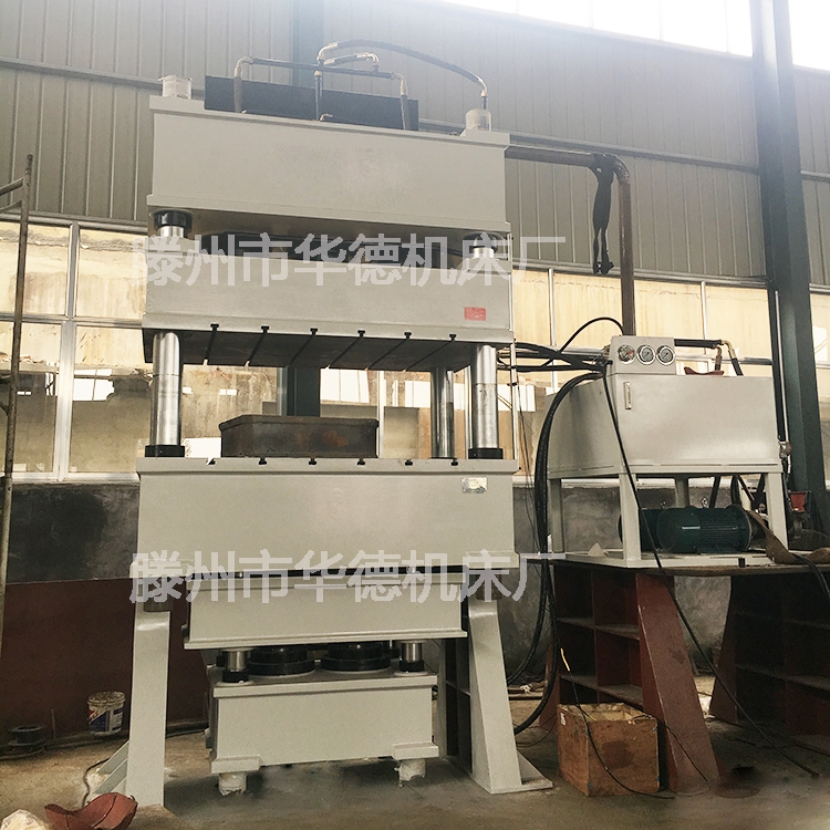Y32-630T樹脂地溝模壓成型金屬拉伸多桿多點頂出四柱壓力機