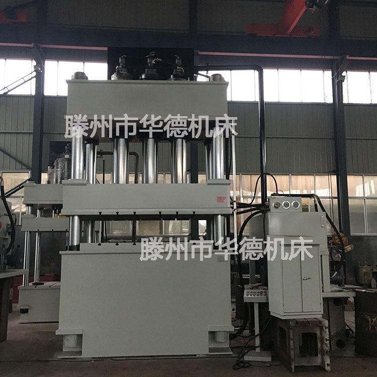 Y32-630T三梁四柱液壓機玻璃鋼電纜支架排水溝模壓不銹鋼金屬拉伸成型